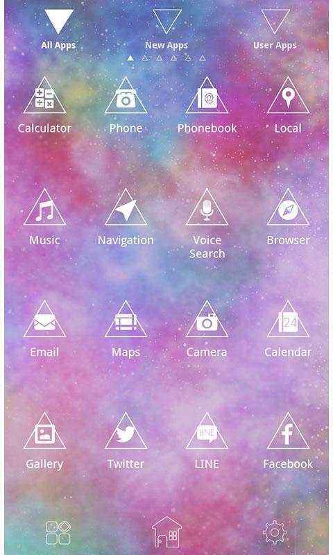 Theme-Psychedelic Triangle- screenshot 3