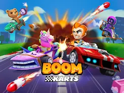 Boom Karts Multiplayer Racing screenshot 1