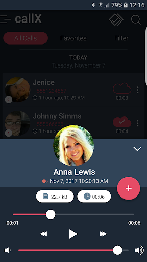 Call Recorder - callX screenshot 3