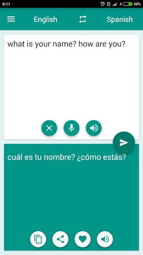 Spanish-English Translator screenshot 1