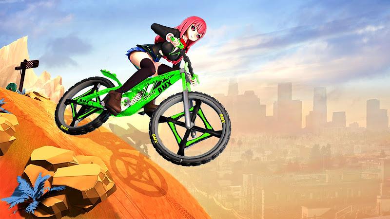 Tricky BMX Track Stunts Racing screenshot 4