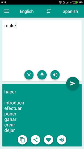 Spanish-English Translator screenshot 3