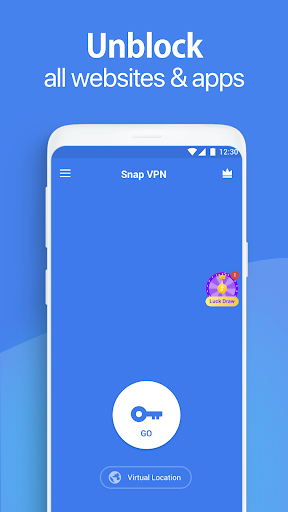 Snap VPN: Super Fast VPN Proxy screenshot 1