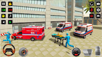 Police Rescue Ambulance Games screenshot 4