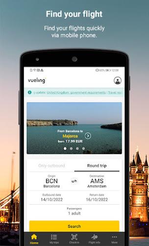 Vueling - Cheap Flights screenshot 1