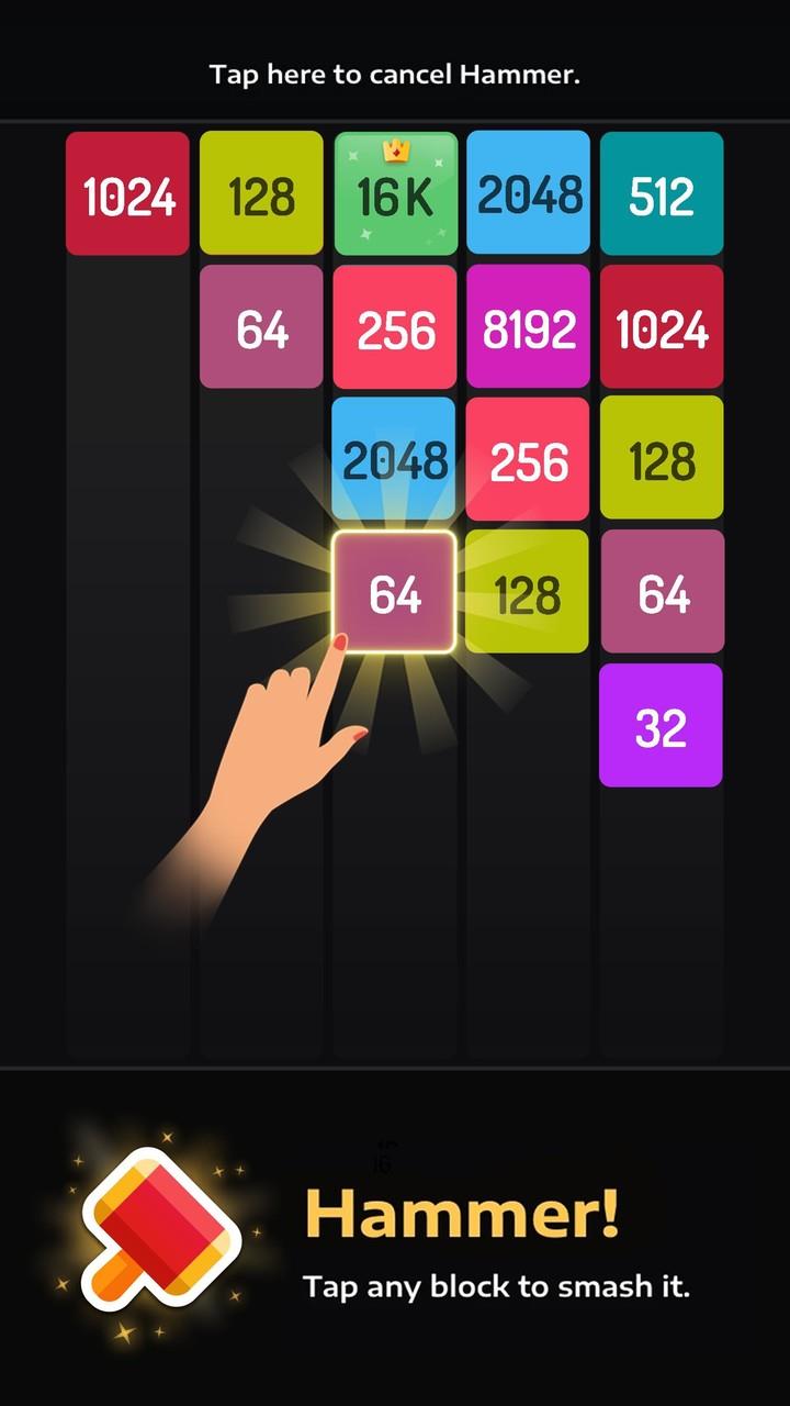 M2 Blocks - 2048 Merge Games screenshot 5