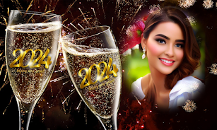 Happy New Year Photo Frame2024 screenshot 1