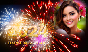 Happy New Year Photo Frame2024 screenshot 3