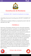 Constitución de Honduras screenshot 1