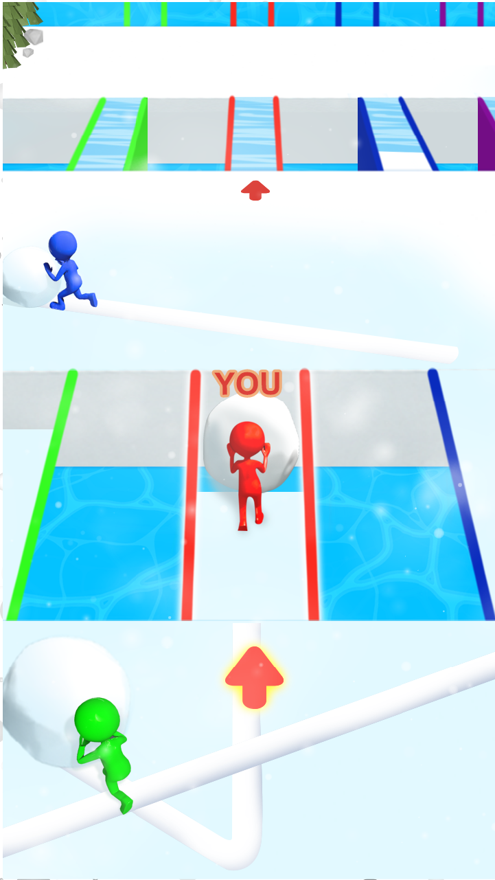 Snow Race: Snow Ball.IO screenshot 3