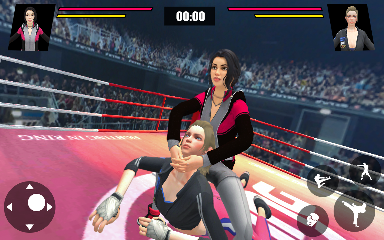 Women Wrestling Ring Battle: Ultimate action pack screenshot 3