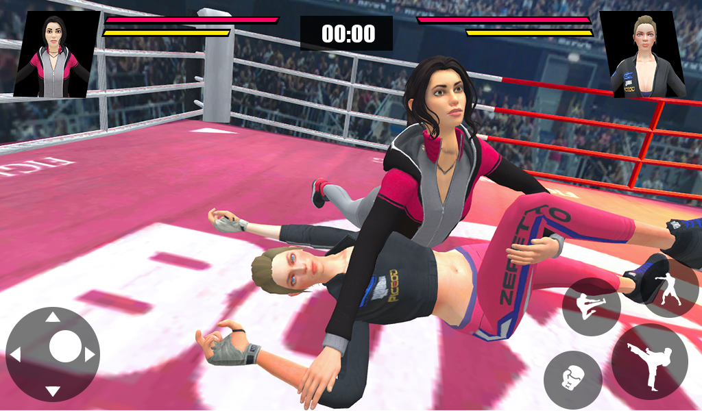 Women Wrestling Ring Battle: Ultimate action pack screenshot 1