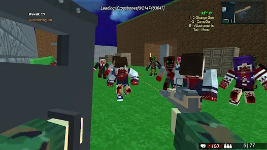 Advanced Blocky Combat SWAT screenshot 2