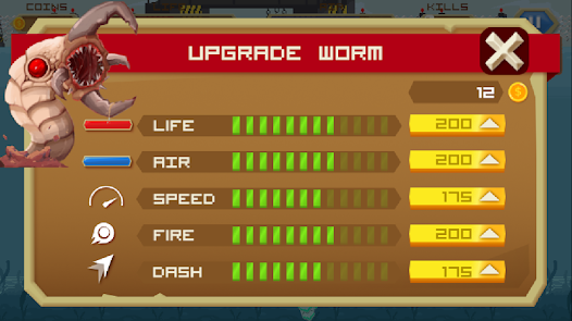 Deep Worm 2 - Worm attack screenshot 1