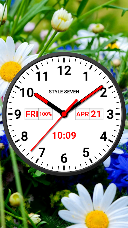 Analog Clock Widget Plus-7 screenshot 2