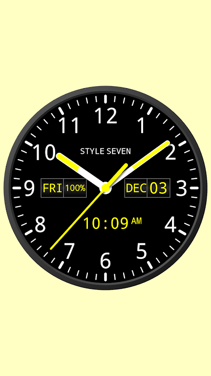 Analog Clock Widget Plus-7 screenshot 3