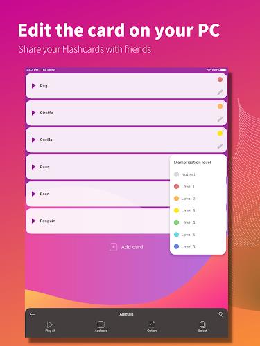 Flashcard maker screenshot 9