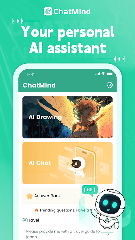 ChatMind-AI Chat Bot Assistant screenshot 1