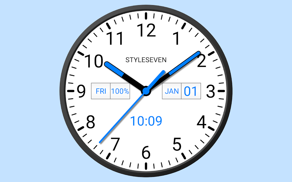 Analog Clock Widget Plus-7 screenshot 11