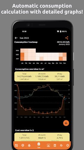 Meter readings | Read, save screenshot 7