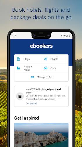 ebookers Hotels & Flights screenshot 1