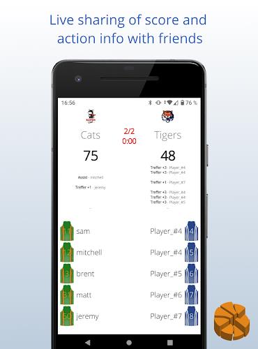 Statastic Basketball Tracker screenshot 19