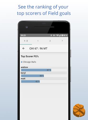 Statastic Basketball Tracker screenshot 23