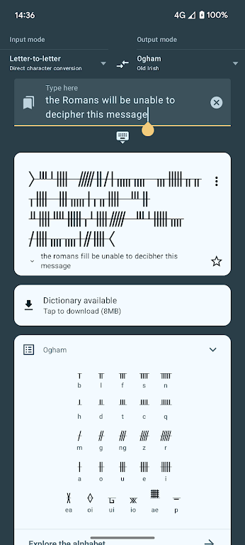 Write in Runic (Runes writer) screenshot 3