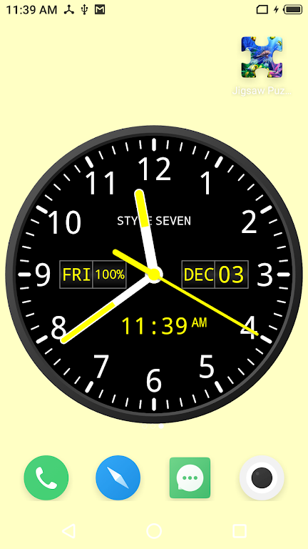 Analog Clock Widget Plus-7 screenshot 6