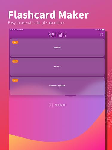 Flashcard maker screenshot 11