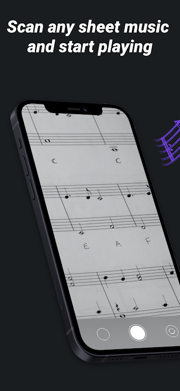 Halbestunde Piano Sheet Reader screenshot 1