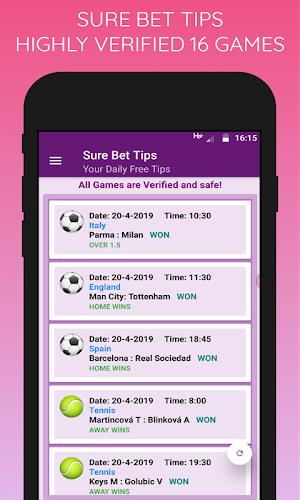 Sure Bet Tips - Daily Sports screenshot 1