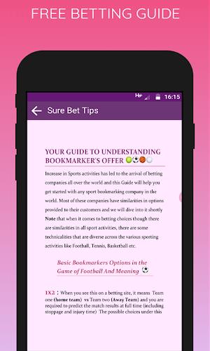 Sure Bet Tips - Daily Sports screenshot 4