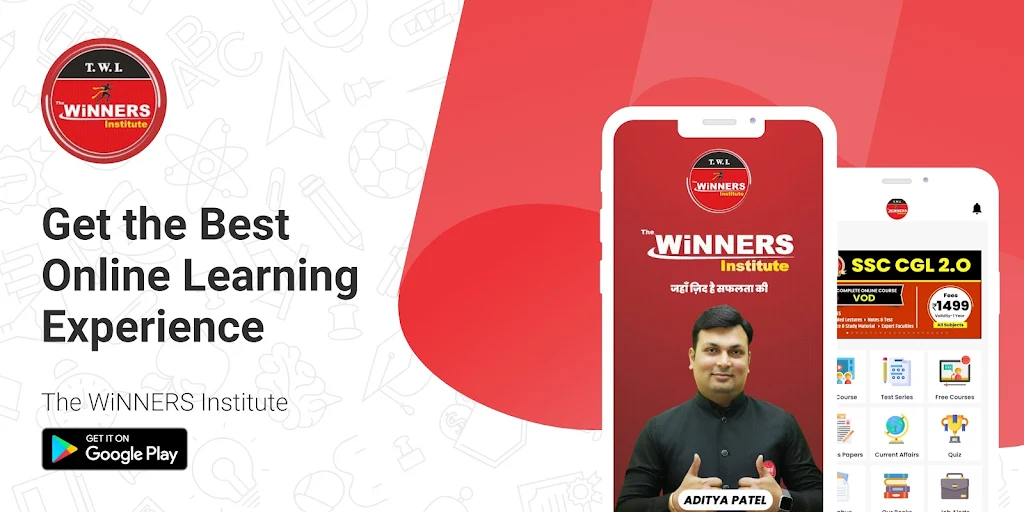 Winners Institute App screenshot 1