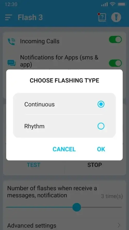 Flash Notification On Call (Flash Alerts 3) screenshot 5