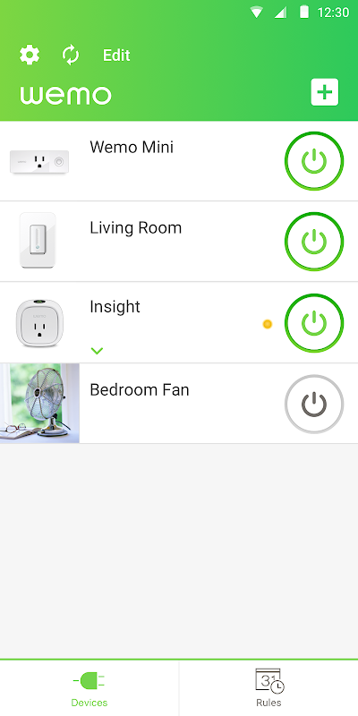 Wemo screenshot 3