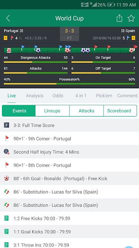 Scoremer - Live Score and Tips screenshot 2