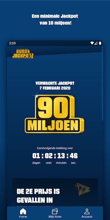 Eurojackpot screenshot 1