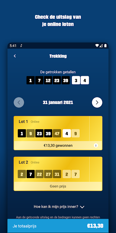 Eurojackpot screenshot 3