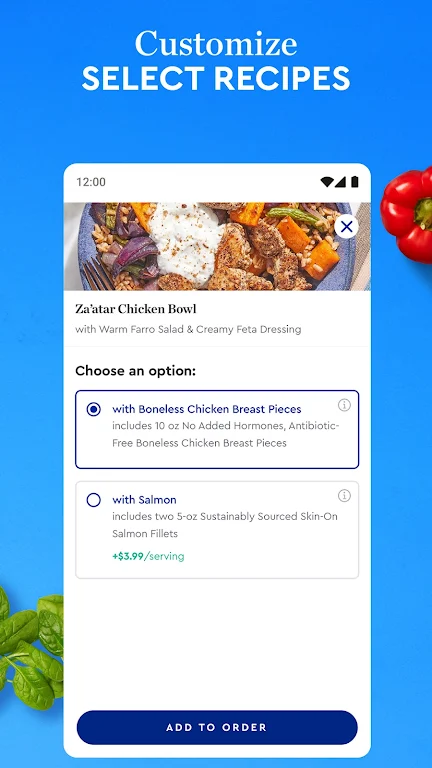 Blue Apron screenshot 4