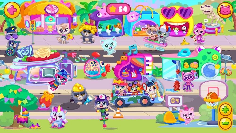 Little Kitty Town screenshot 1