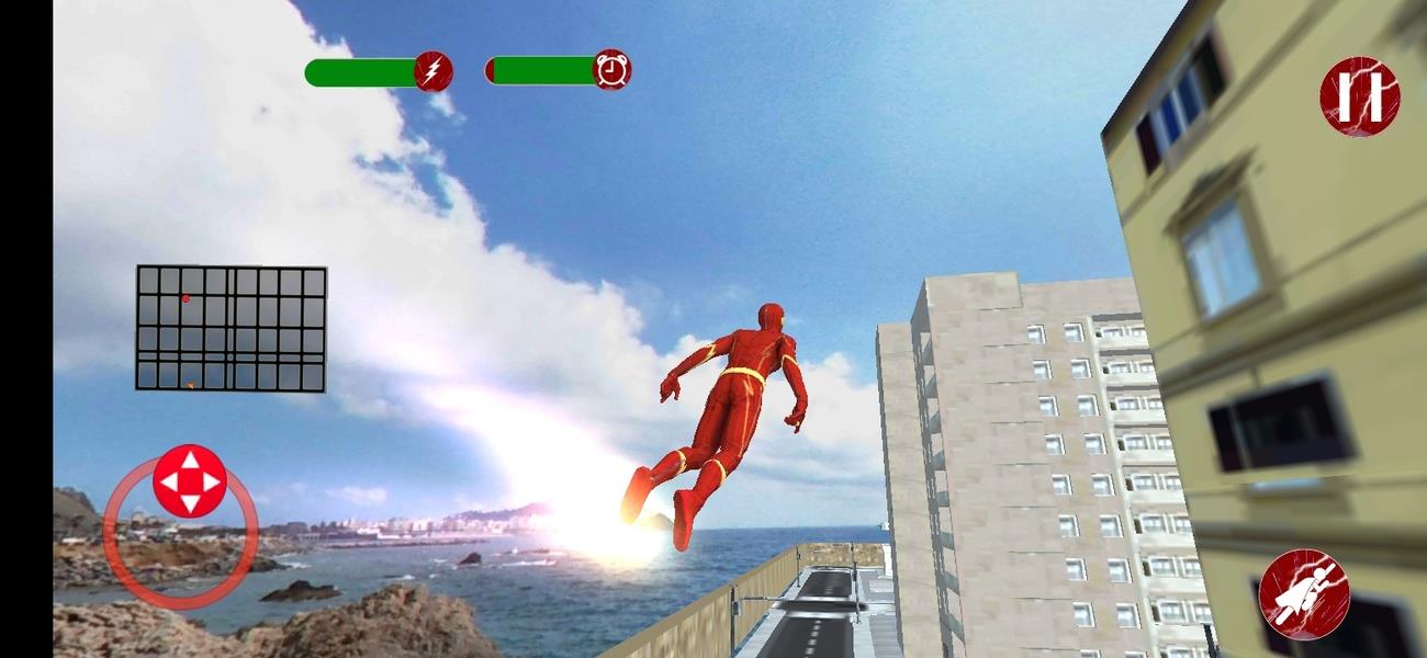 Super Speed Rescue Survival: Flying Hero Games