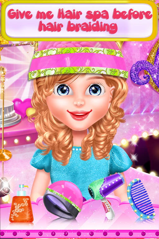 Girls Hairs and Dress Up Games screenshot 1