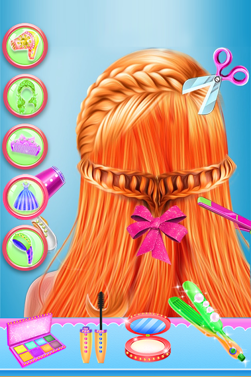 Girls Hairs and Dress Up Games screenshot 2