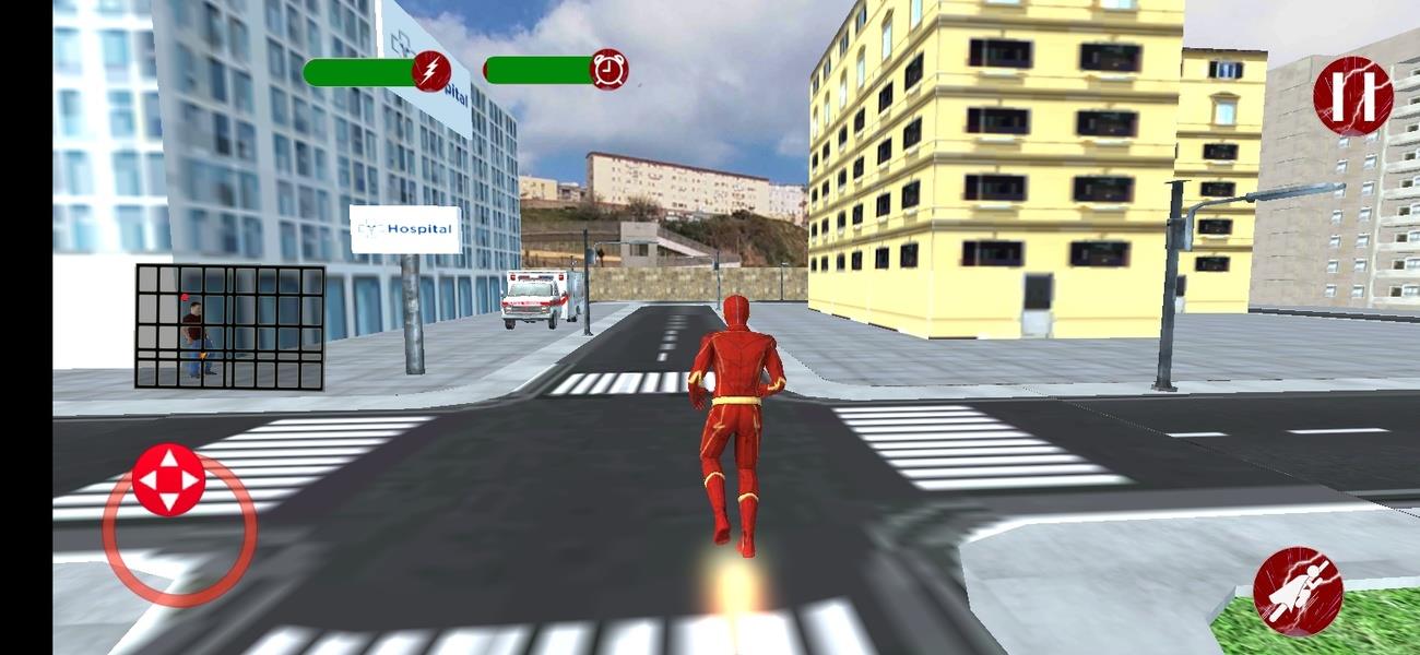 Super Speed Rescue Survival: Flying Hero Games