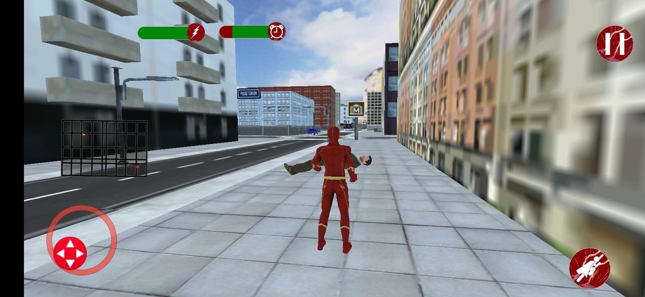 Super Speed Rescue Survival: Flying Hero Games