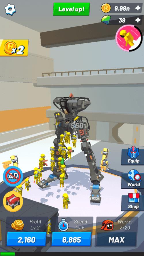 Idle Robot Inc screenshot 1