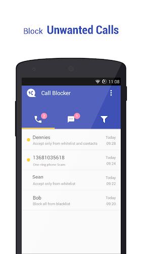 Call Blocker - Blacklist screenshot 1