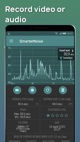 SmarterNoise - Noise recorder screenshot 2