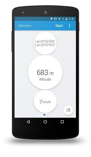 Altimeter screenshot 1